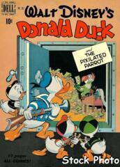 Walt Disney's Donald Duck and The Pixilated Parrot © July 1950 4c#282 -